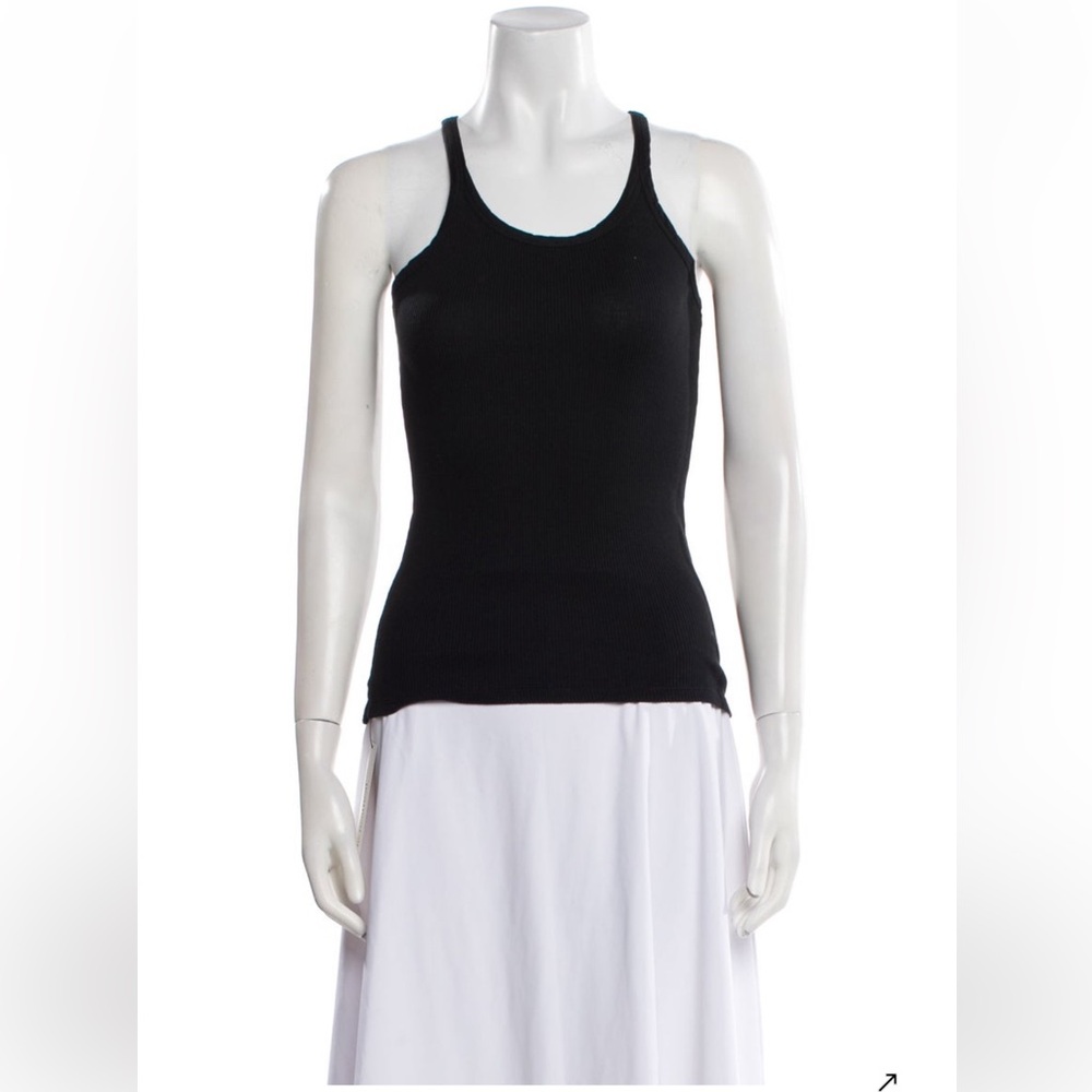 Zadig & Voltaire Black Ribbed Tank